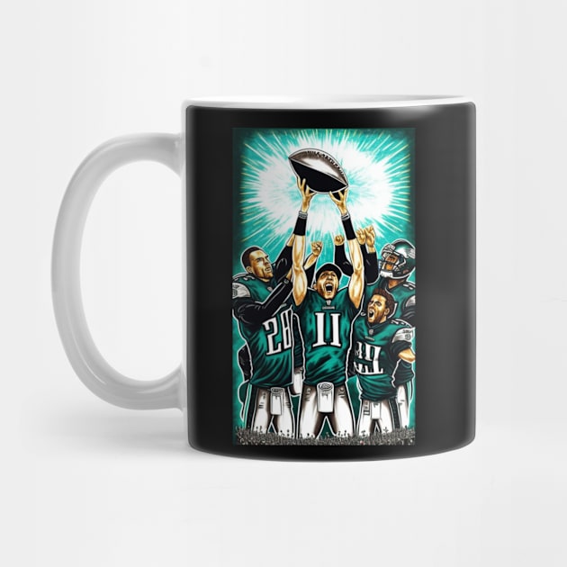 philadelphia eagles by Sabkk